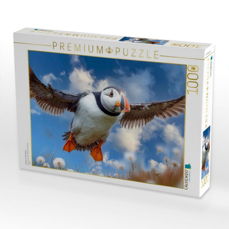 Produktbild: CALVENDO Puzzle Anflug auf die Klippe | 1000 Teile Lege-Gr&ouml;&szlig;e 64x48cm Foto-Puzzle f&uuml;r gl&uuml;ckliche Stunden
