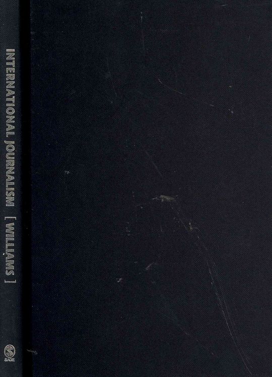 Produktbild: Williams, K: International Journalism