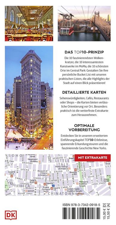 Produktbild: TOP10 Reisef&uuml;hrer New York
