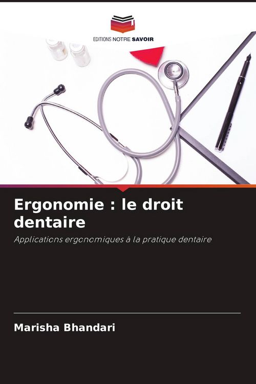 Produktbild: Ergonomie : le droit dentaire