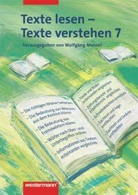Produktbild: Texte lesen - Texte verstehen