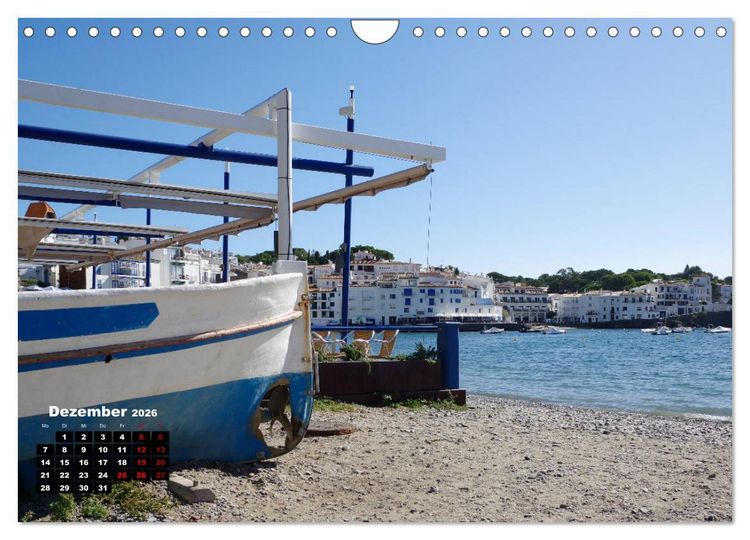 Produktbild: Cadaqu&eacute;s - Perle der Costa Brava (Wandkalender 2026 DIN A4 quer), CALVENDO Monatskalender