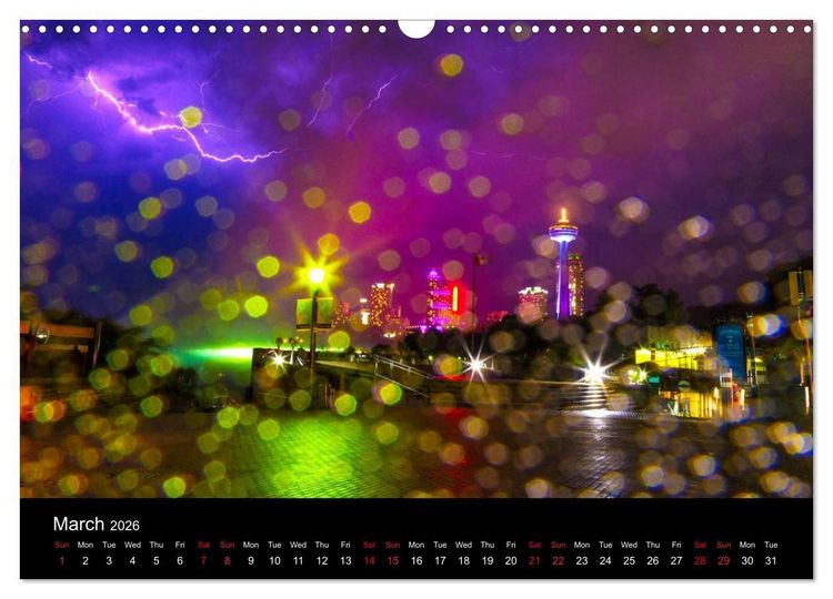 Produktbild: Niagara Falls 2026 (Wall Calendar 2026 DIN A3 landscape), CALVENDO 12 Month Wall Calendar