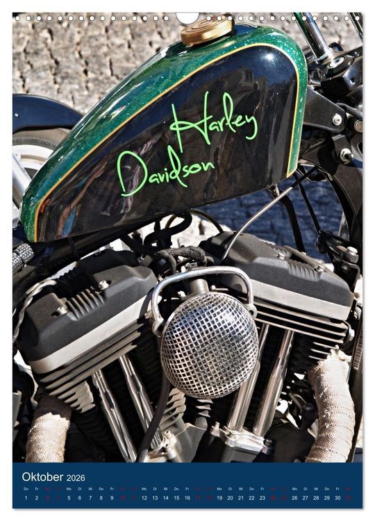 Produktbild: Mein Motorradkalender (Wandkalender 2026 DIN A3 hoch), CALVENDO Monatskalender