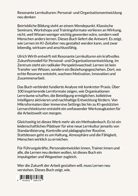 Produktbild: Resonante Lernkulturen