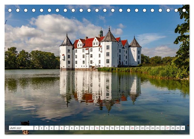 Produktbild: Deutschlands sch&ouml;nste Altst&auml;dte - Schleswig-Holstein (Tischkalender 2027 DIN A5 quer), CALVENDO Monatskalender