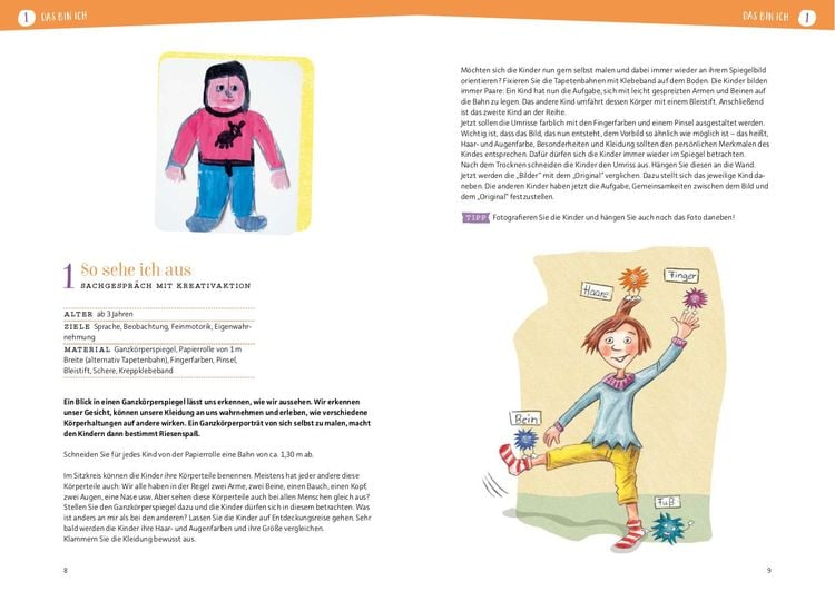 Projektreihe Kindergarten - Ich bin ich