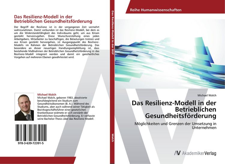 Produktbild: Das Resilienz-Modell in der Betrieblichen Gesundheitsf&ouml;rderung