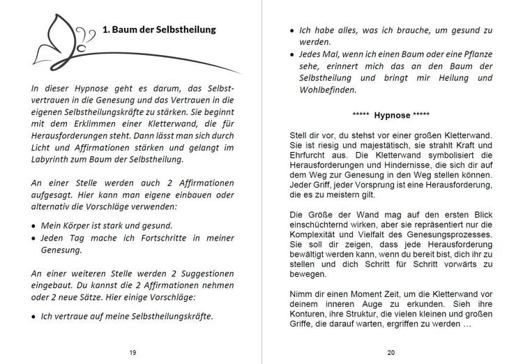 Produktbild: Hypnosetexte zum Vorlesen und selber Zusammenstellen 8