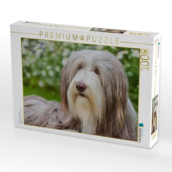 Produktbild: CALVENDO Puzzle Bearded Collie H&uuml;ndin | 1000 Teile Lege-Gr&ouml;&szlig;e 64x48cm Foto-Puzzle f&uuml;r gl&uuml;ckliche Stunden