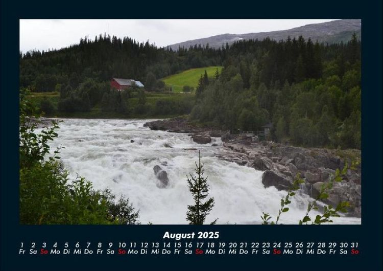 Produktbild: Wasserf&auml;lle 2025 Fotokalender DIN A4