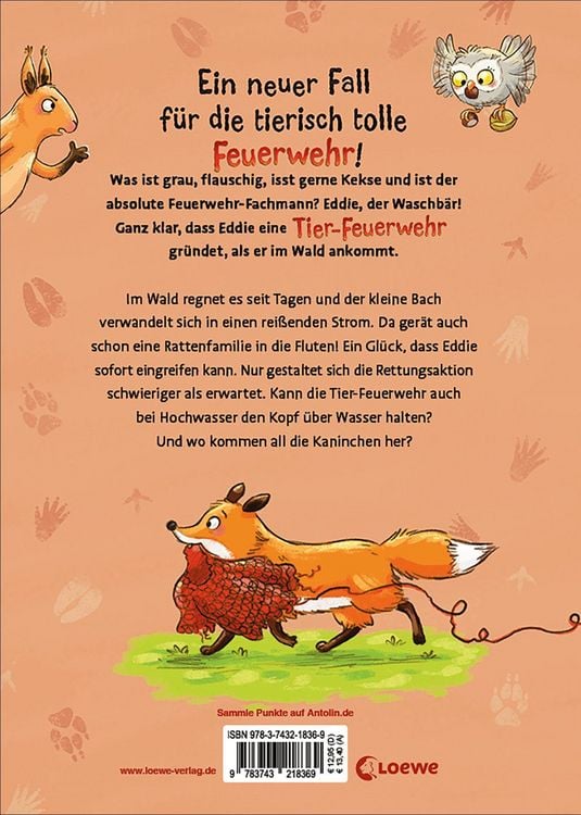 Produktbild: Die Tier-Feuerwehr (Band 3) - Ein B&auml;r auf d&uuml;nnem Eis