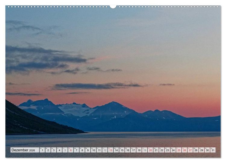 Produktbild: Hurtigruten - Faszination Natur (hochwertiger Premium Wandkalender 2026 DIN A2 quer), Kunstdruck in Hochglanz