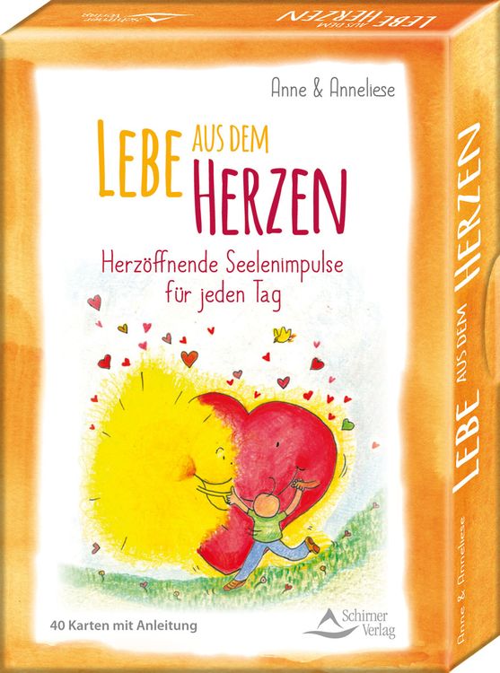 Produktbild: Lebe aus dem Herzen. Herz&ouml;ffnende Seelenimpulse f&uuml;r jeden Tag