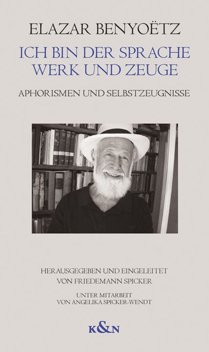 Produktbild: Ich bin der Sprache Werk und Zeuge