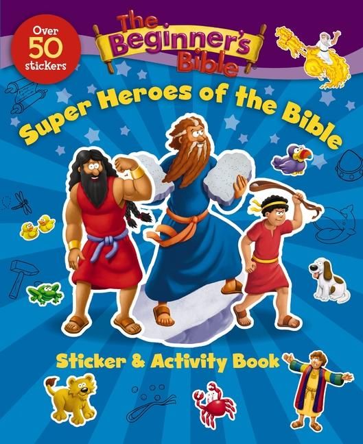 Produktbild: The Beginner's Bible Super Heroes of the Bible Sticker and Activity Book