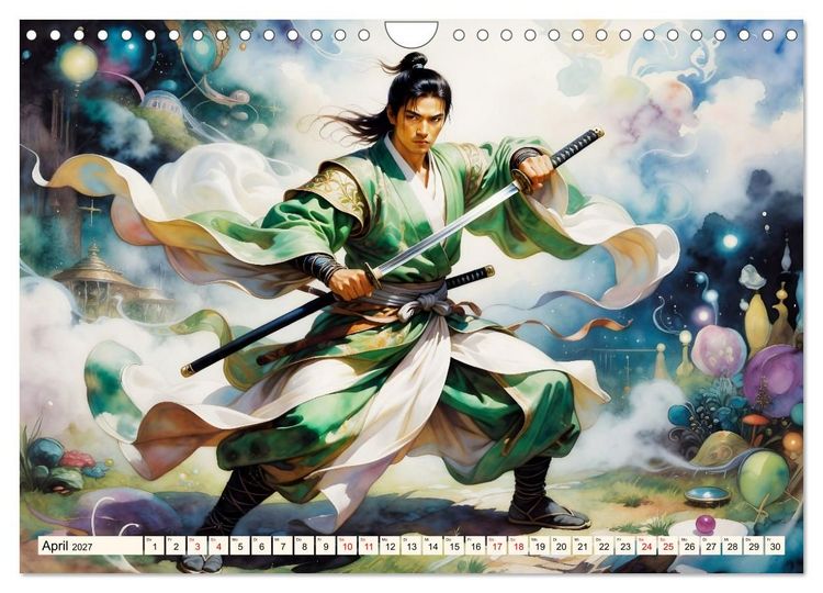 Produktbild: Im Schatten des Katana (Wandkalender 2027 DIN A4 quer), CALVENDO Monatskalender