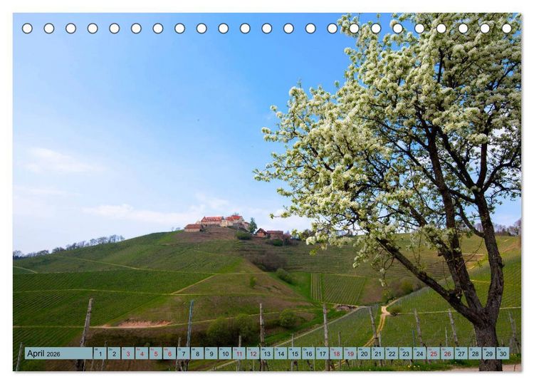 Produktbild: Zauberhafte Ortenau (Tischkalender 2026 DIN A5 quer), CALVENDO Monatskalender