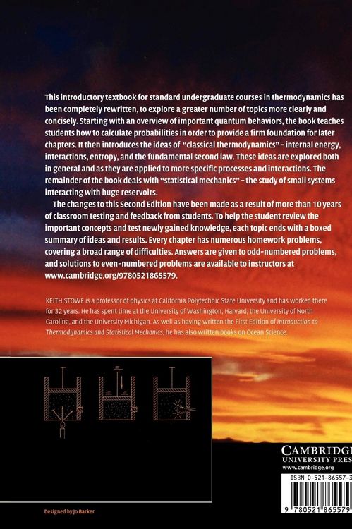 Produktbild: An Introduction to Thermodynamics and Statistical Mechanics