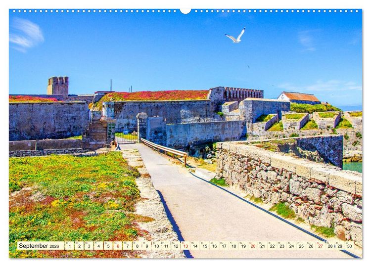 Produktbild: Magisches Tarifa (hochwertiger Premium Wandkalender 2026 DIN A2 quer), Kunstdruck in Hochglanz