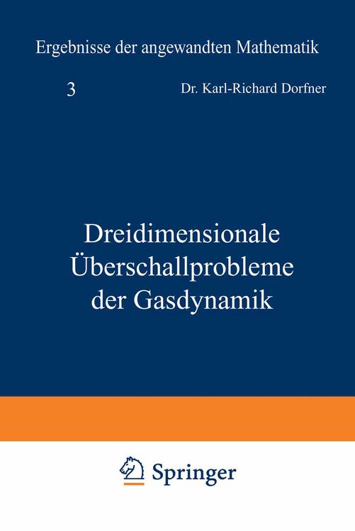 Produktbild: Dreidimensionale &Uuml;berschallprobleme der Gasdynamik