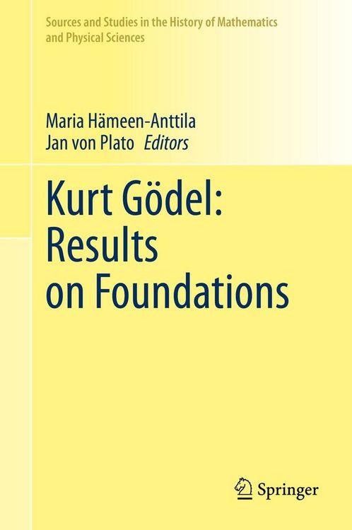 Produktbild: Kurt G&ouml;del: Results on Foundations