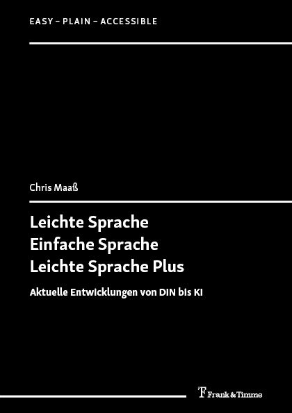 Produktbild: Leichte Sprache, Einfache Sprache, Leichte Sprache Plus
