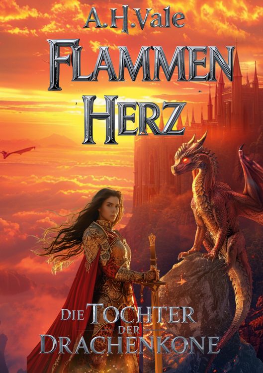 Produktbild: Flammenherz Die Tochter der Drachenkrone
