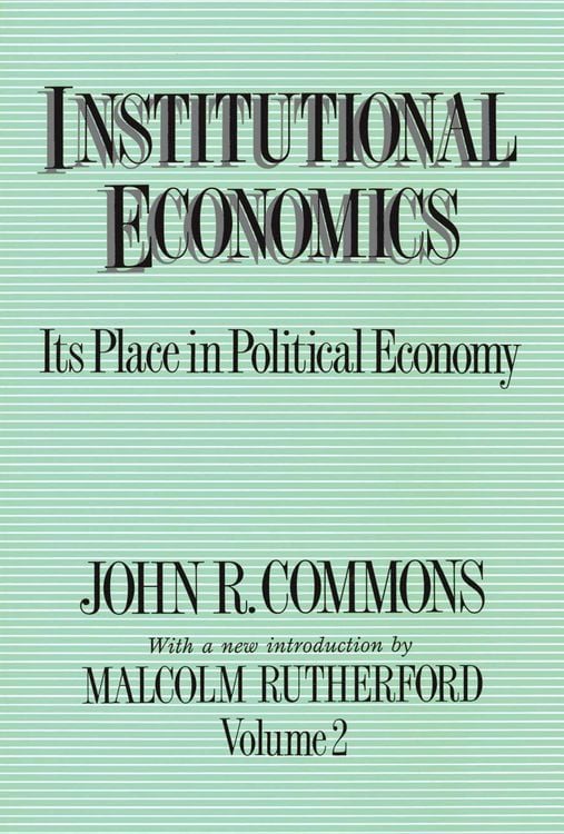 Produktbild: Institutional Economics