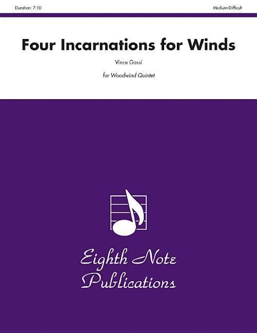 Produktbild: Gassi, V: Four Incarnations for Winds
