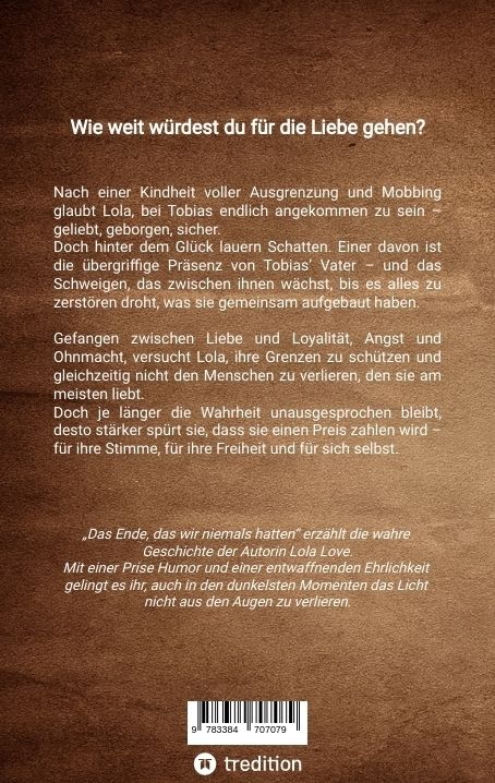 Produktbild: Das Ende, das wir niemals hatten