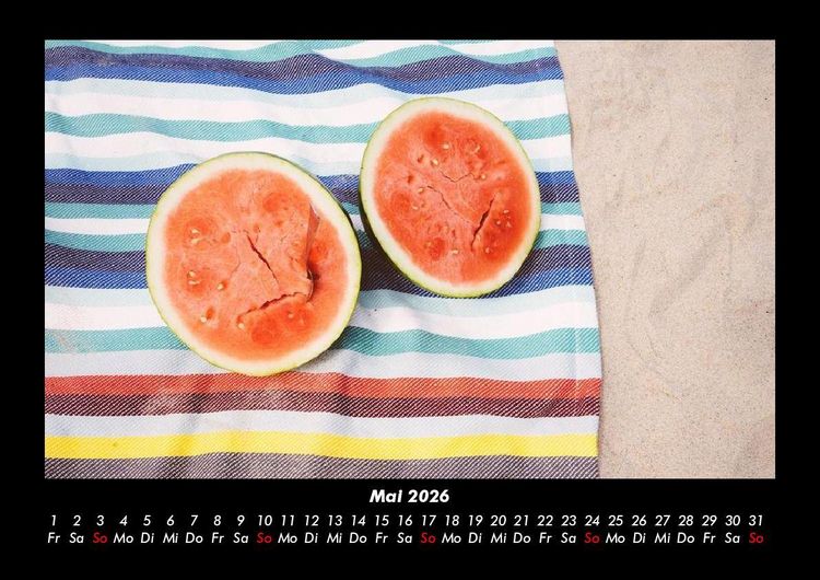 Produktbild: Obstkalender 2026 Fotokalender DIN A3