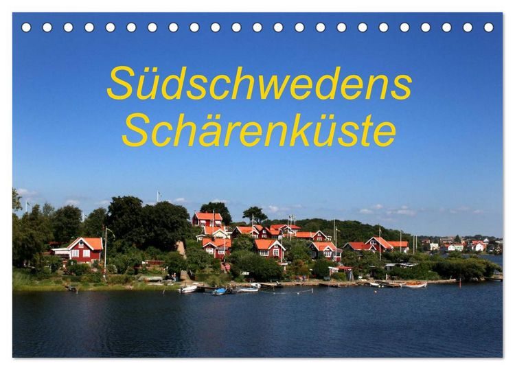Produktbild: S&uuml;dschwedens Sch&auml;renk&uuml;ste (Tischkalender 2026 DIN A5 quer), CALVENDO Monatskalender