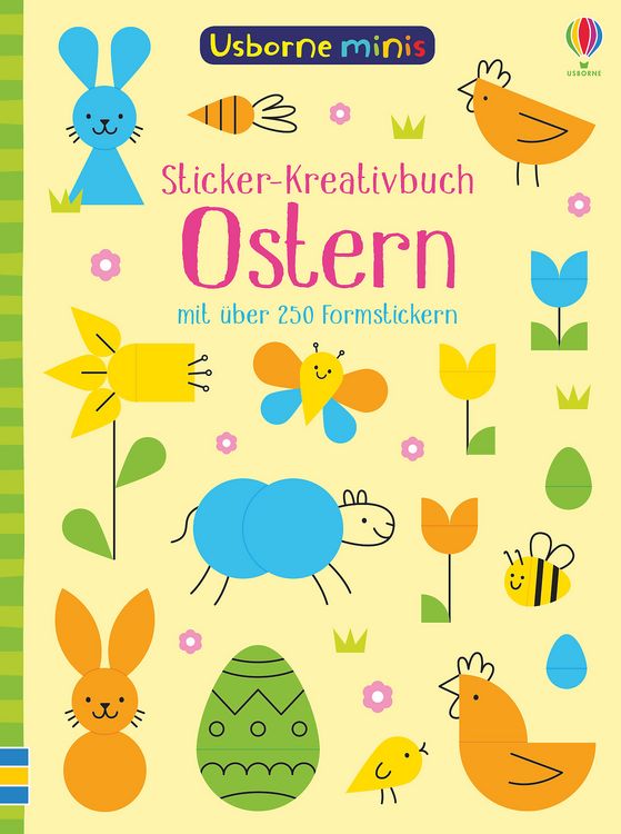 Produktbild: Usborne Minis - Sticker-Kreativbuch: Ostern