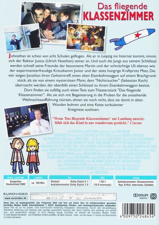 Produktbild: Das fliegende Klassenzimmer - Resmastered