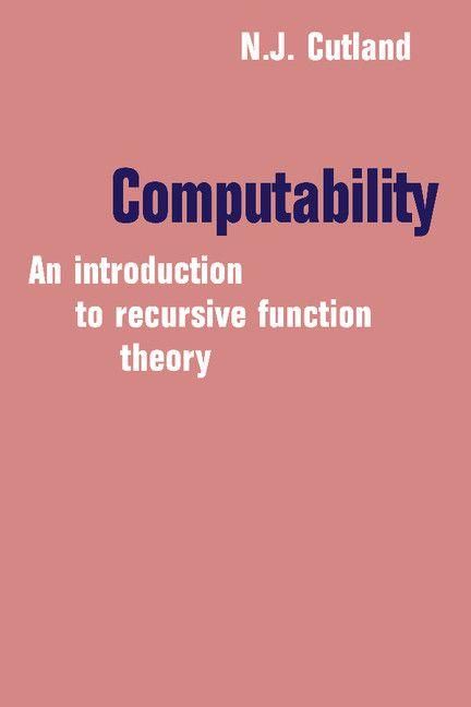 Produktbild: Computability