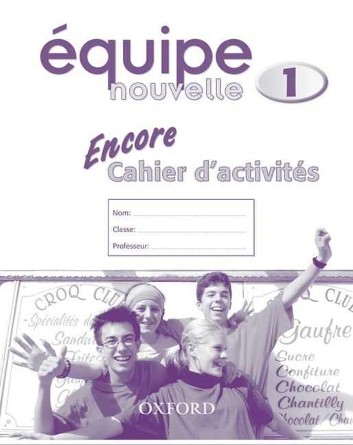 Produktbild: Equipe nouvelle: Part 1: Encore cahier d'activites