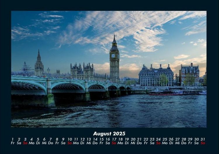 Produktbild: London - Impressionen 2025 Fotokalender DIN A4