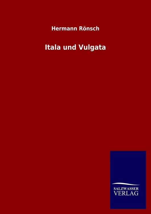 Produktbild: Itala und Vulgata