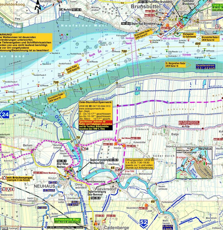 Produktbild: TourenAtlas TA1 Schleswig-Holstein-Unterelbe