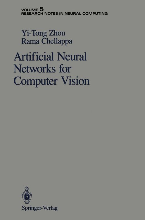 Produktbild: Artificial Neural Networks for Computer Vision