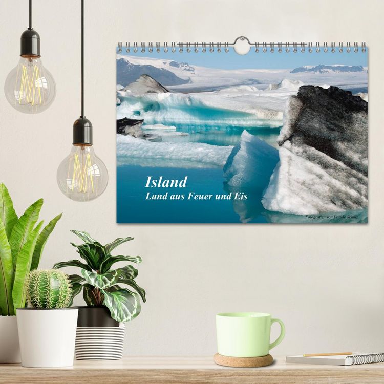 Produktbild: Island (Wandkalender 2026 DIN A4 quer), CALVENDO Monatskalender