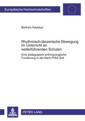 Produktbild: Rhythmisch-t&auml;nzerische Bewegung im Unterricht an weiterf&uuml;hrenden Schulen