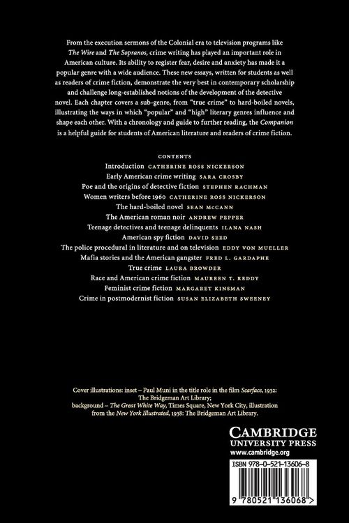 Produktbild: The Cambridge Companion to American Crime Fiction