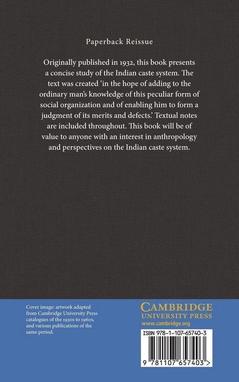 Produktbild: Indian Caste Customs