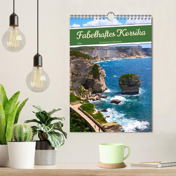 Produktbild: Fabelhaftes Korsika - Trauminsel im Mittelmeer (Wandkalender 2026 DIN A4 hoch), CALVENDO Monatskalender