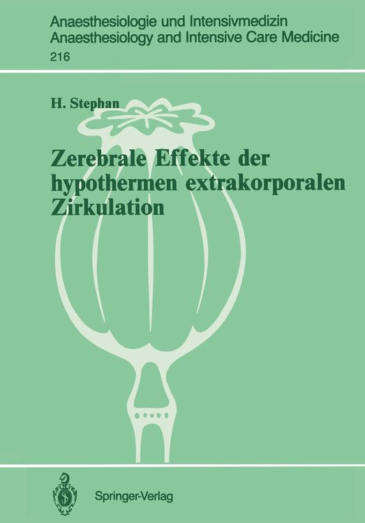 Produktbild: Zerebrale Effekte der hypothermen extrakorporalen Zirkulation
