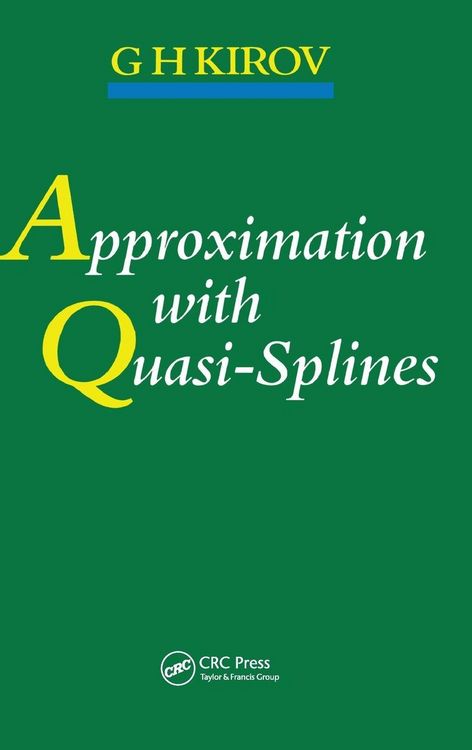 Produktbild: Approximation with Quasi-Splines