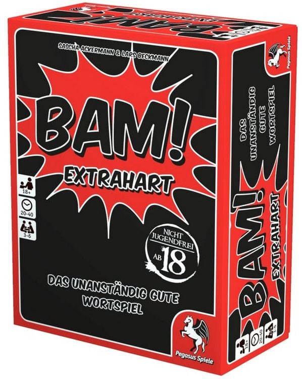 Produktbild: Pegasus - Bam! Extrahart, Kartenspiel