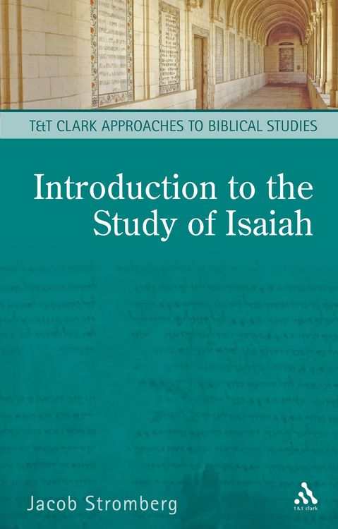 Produktbild: An Introduction to the Study of Isaiah